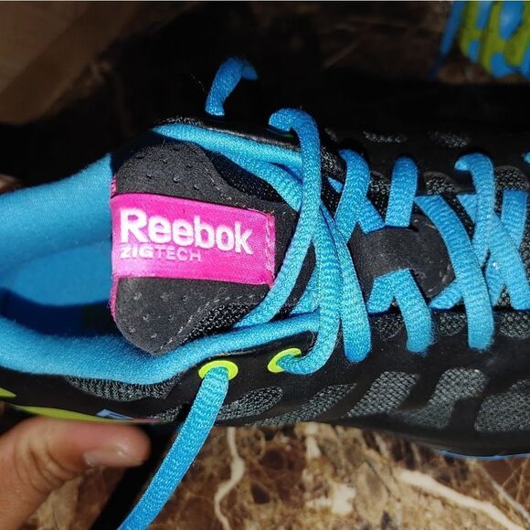 Reebok youth zigtech running shoes snearker youth size 5 women size 7 0185 - Picture 11 of 12
